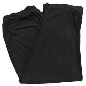 Gander Mountain Womens  Size 2X Fleece Pants Black Drawstring Waist Lounge Pants